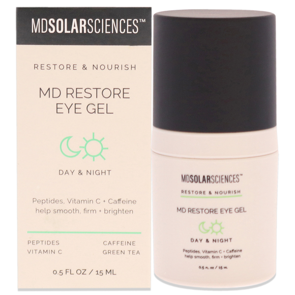 MD Restore Eye Gel by MDSolarSciences for Unisex - 0.5 oz Gel - Picture 1 of 4